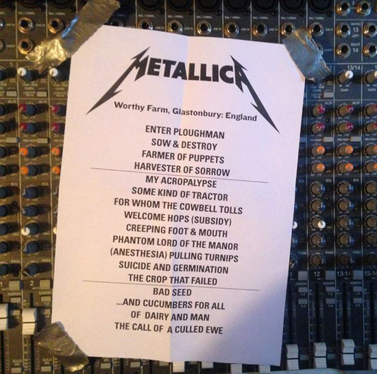 New Order Tour 2024 Setlist Metallica - Daffi Maureene