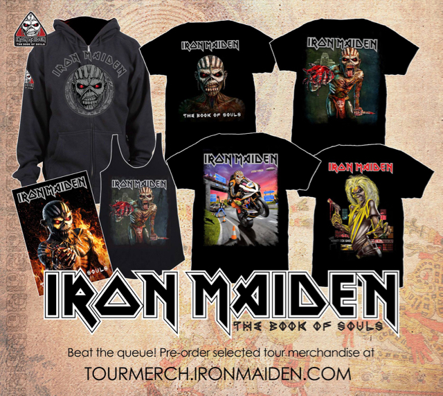 have tillid landing Ret Iron Maiden Reveal 2017 U.K. Tour Shirts | Music News @ Ultimate-Guitar.Com