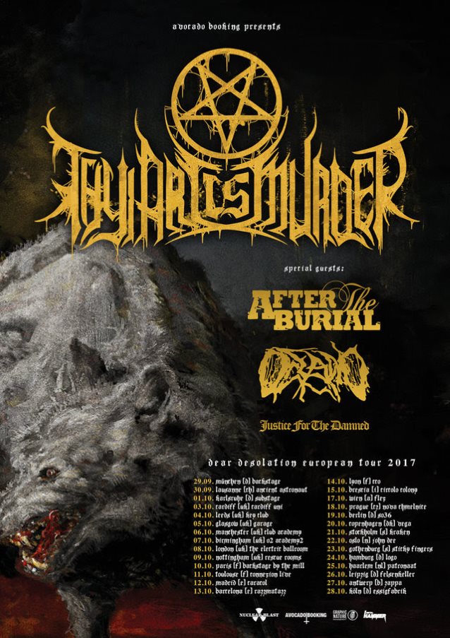 Thy Art Is Murder Announce The Release Of 'Dear Desolation' Album