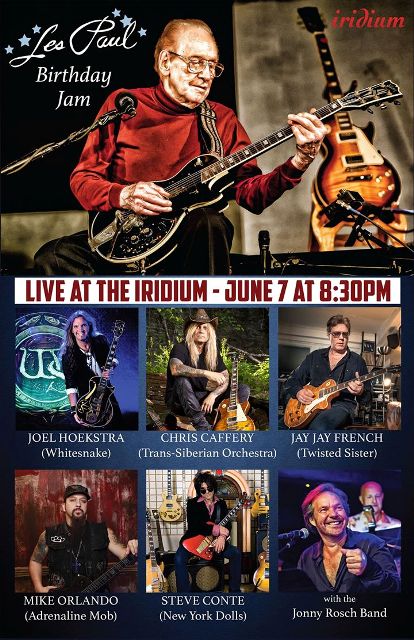Chris Caffery Jay Jay French Mike Orlando And Others To Perform On Les Paul Birthday Jam Music News Ultimate Guitar Com