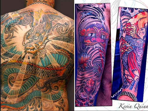 Kevin Quinn  Tattoos