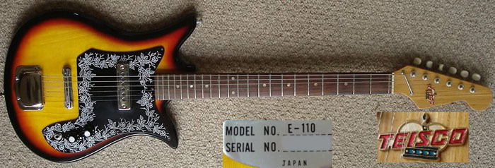 Teisco Del Ray Serial Numbers