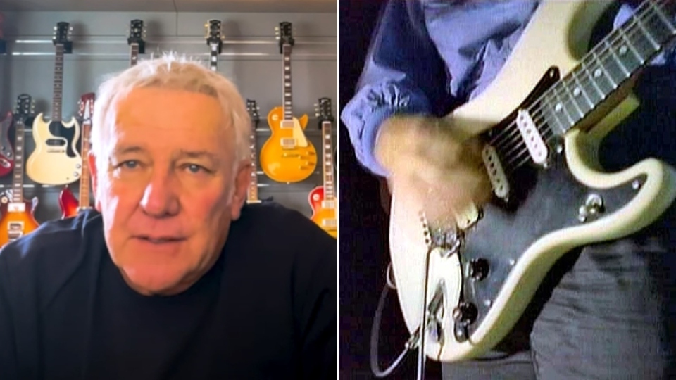 Alex Lifeson Names Key Elements Of His Tone, Recalls How He Came Up With His Iconic Hentor Sportscaster Guitar