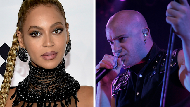 Disturbed's Draiman Reacts to Beyonce's Best Rock Performance Grammy Nomination: 'When Did It All Become Rock?'