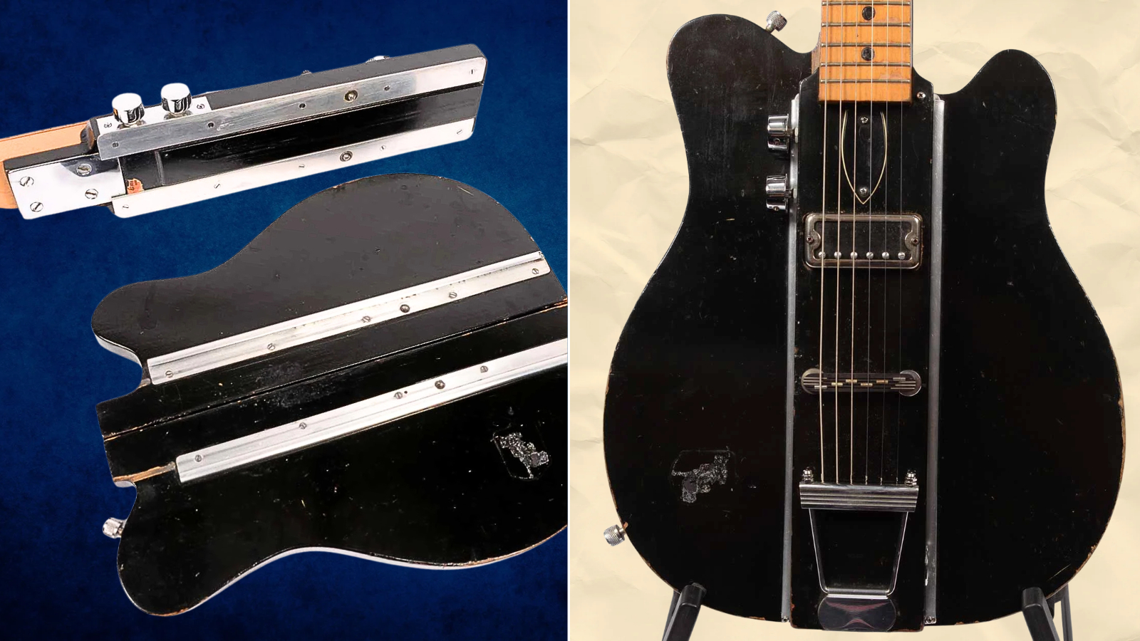 Gretsch's Unusual Folding Guitar That Beat The Travel-Guitar Market By 40 Years: The Bikini