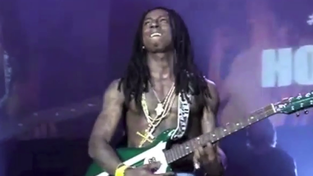 Turns Out Lil' Wayne's Guitar Solo Was Bad Because His