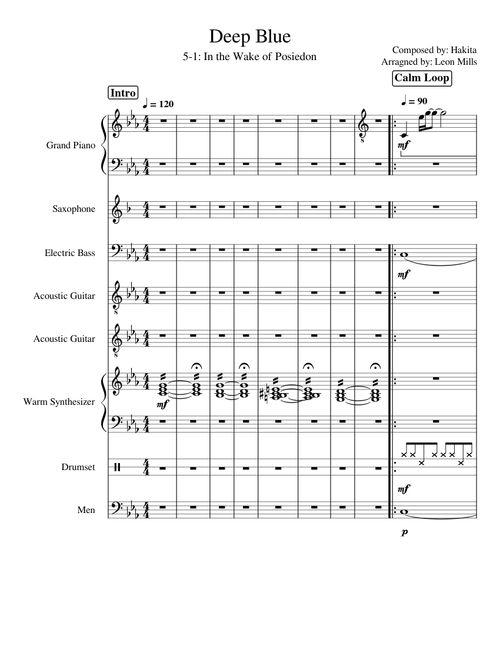 Deep Blue – Heaven Pierce Her  - Calm Loop Intro