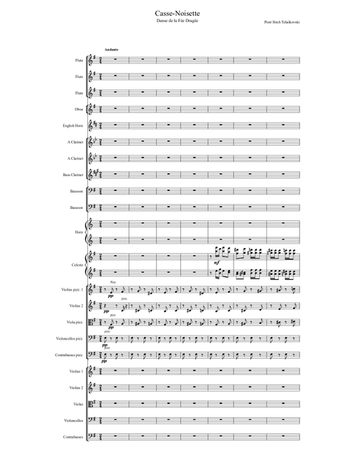 Casse-Noisette, Danse de la Fée Dragée