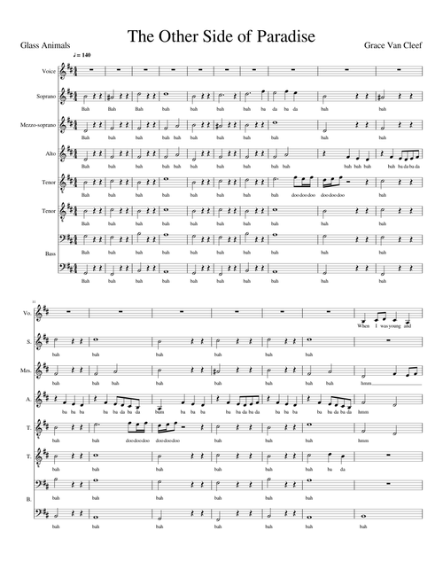 The Other Side of Paradise A Cappella
