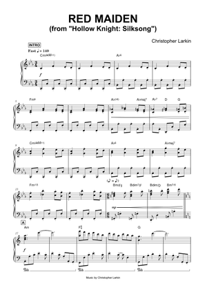 Red Maiden – Hollow Knight: Silksong Sheet Music for Violin, Strings ...