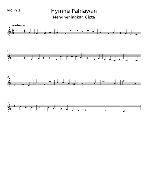 HYMNE PAHLAWAN  - T. Prawit