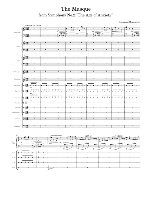 The Masque, from Symphony No.2 "The Age of Anxiety" - Leonard Bernstein