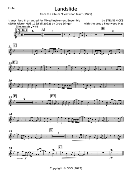 Landslide - Stevie Nicks