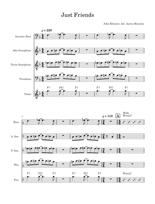 Just Friends – John Klenner