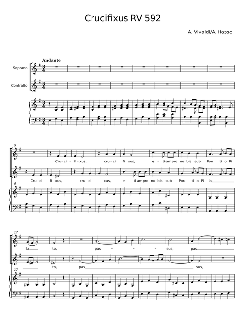 Crucifixus - A. Vivaldi