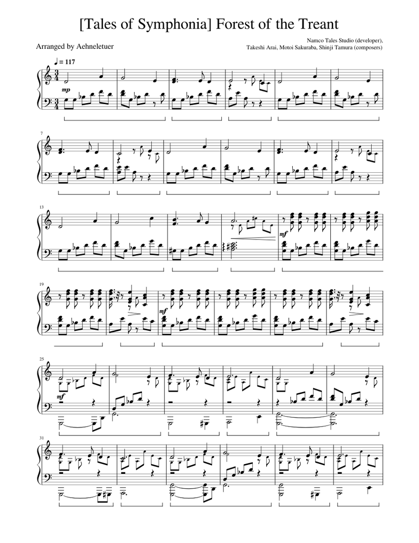 Five Sacred Trees - BSN/PN - Trevco Music