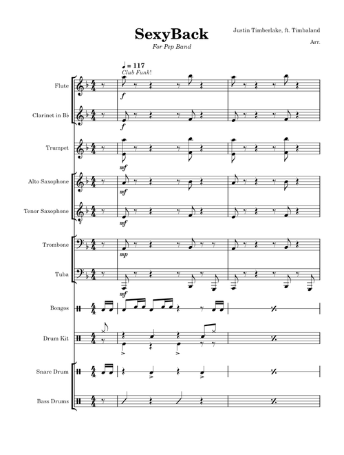 Sexyback – Justin Timberlake