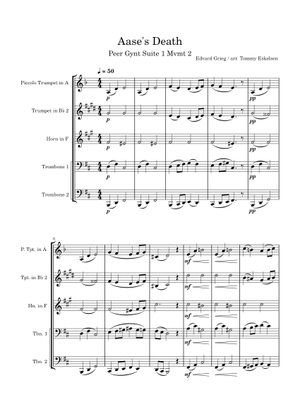 アイネム：ダントンの死　〜スタディスコア Analysis) Edvard Grieg's Peer Gynt Suite No. 1, Op. 46 mvnt