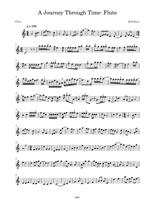A Journey Through Time: Flute