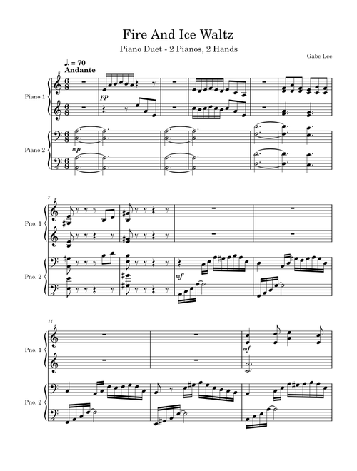 Fire and Ice Waltz – gabeplee