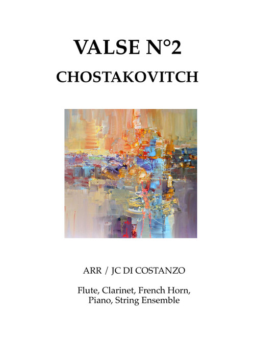 WALTZ N°2 (Arr. JC DI COSTANZO) - D CHOSTAKOVITCH (Large Ensemble)