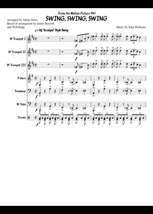 Swing Swing Swing Sheet Music for Trombone, Clarinet in b-flat