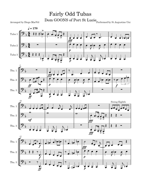 Fairly Odd Parents Theme – Ron Jones Fairly Odd Tubas