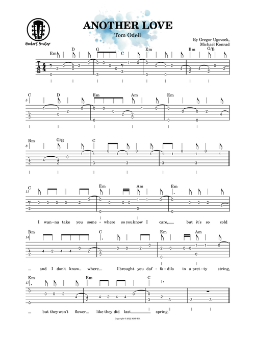 Another Love (Arr. Beckert Guitar) - Michael Konrad, Gregor Ugovsek (Solo Guitar)