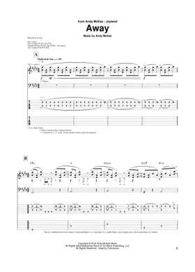Free Andy McKee sheet music | Download PDF or print on MuseScore.com Free Andy McKee sheet music | Download PDF or print on MuseScore.com