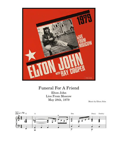 Funeral For A Friend [Live] – Elton John