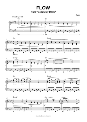 Creo - Flow Sheet Music for Piano (Piano Duo) | MuseScore.com