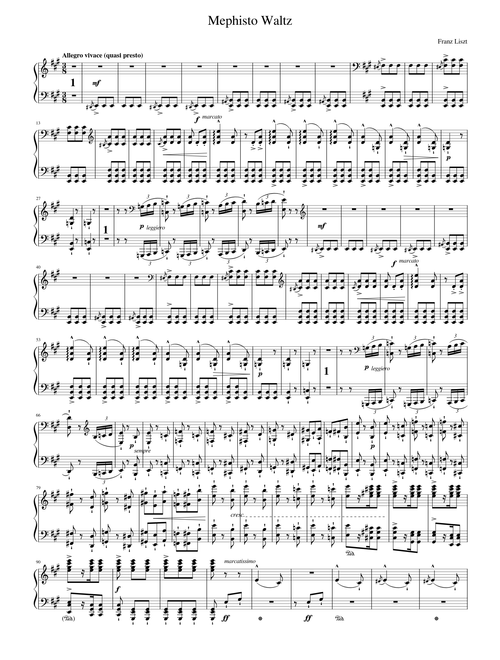 Mephisto Waltz No. 1