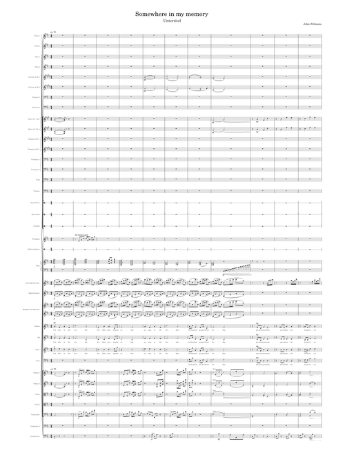 Somewhere In My Memory (from Home Alone) – John Williams, Leslie Bricusse - Original Orch. Version