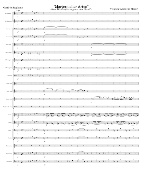 "Martern aller Arten" (from Die Entführung aus dem Serail)
