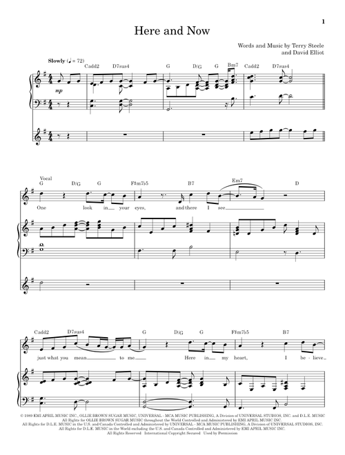 Here And Now - Luther Vandross (Keyboard Transcription)