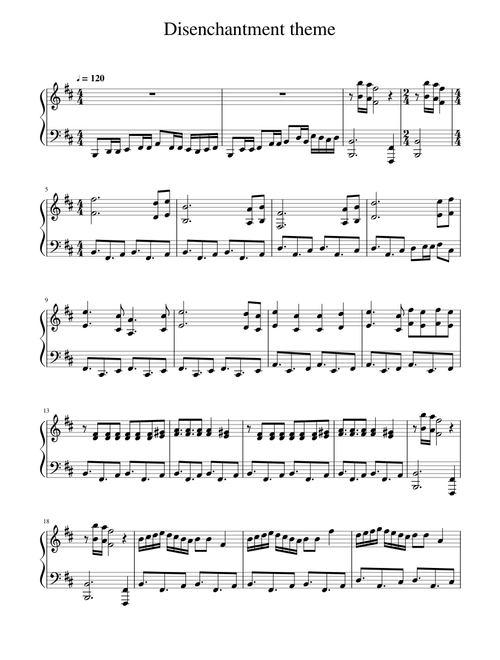 Disenchantment theme