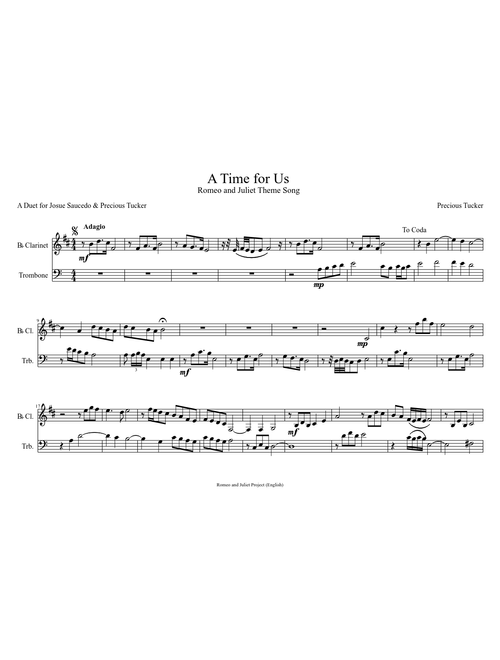 A Time for Us