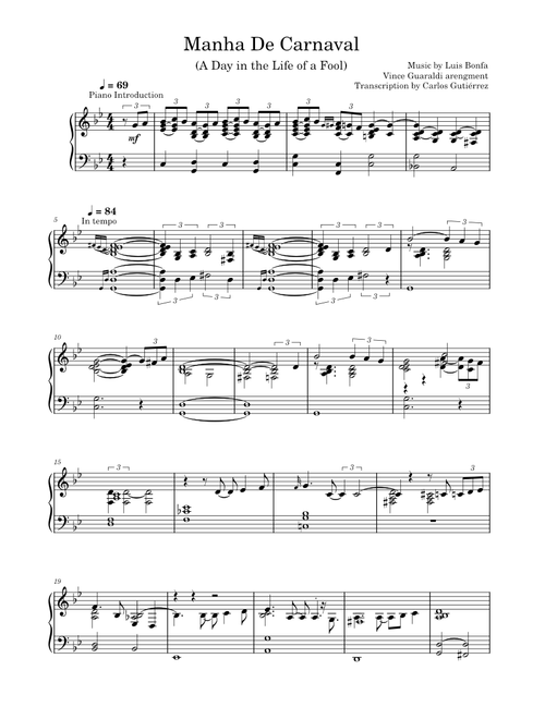 Manha De Carnaval - Vince Guaraldi