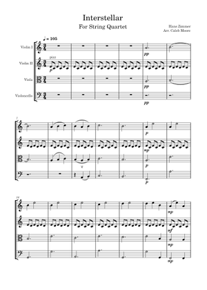Play Official version of Interstellar Sheet Music by Hans Zimmer ...