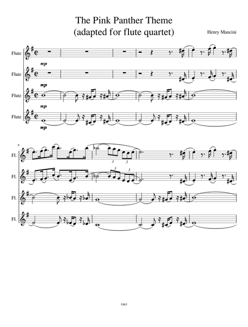 Pink Panther Theme