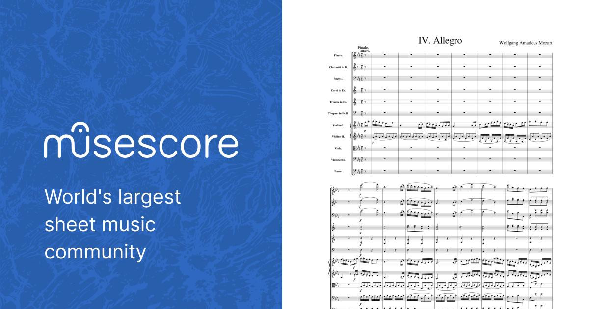 Mozart: Symphony No. 39 in E♭ Major, K. 543: IV. Finale Mozart: Symphony No. 39 in E♭ Major, K. 543: IV. Finale
