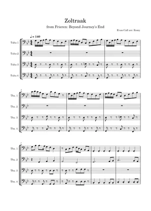 Zoltraak – Evan Call Zoltraak Sheet music for Piano, Guitar Zoltraak – Evan Call Zoltraak Sheet music for Piano, Guitar