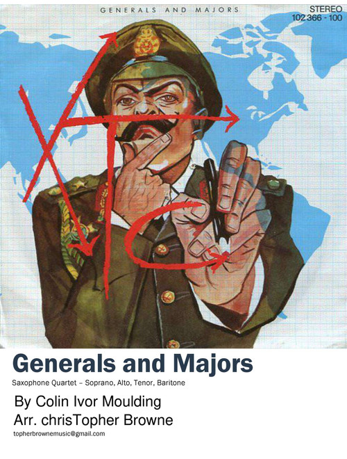 Generals And Majors (Arr. Christopher Browne) - XTC (Woodwind Ensemble)