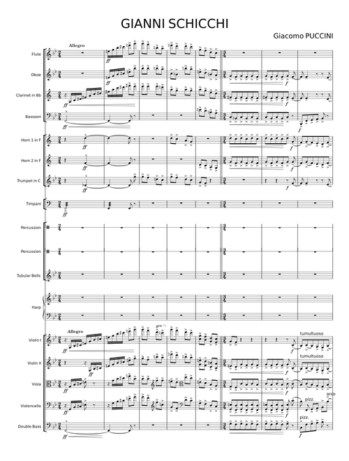 Gianni Schicchi, SC 88 - Giacomo Puccini