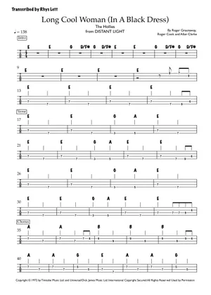 Play Official version of Long cool woman Sheet Music by The Hollies for Guitar | MuseScore.com Play Official version of Long cool woman Sheet Music by The Hollies for Guitar | MuseScore.com