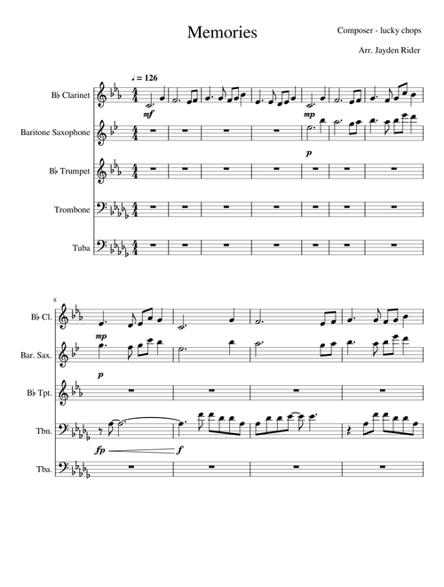Memories (Shortened Transcription)