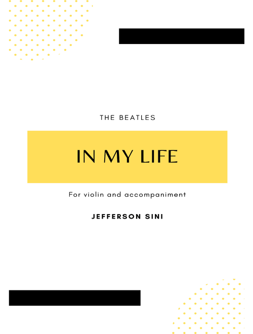 In My Life (Arr. Jefferson Sini) - The Beatles (Small Ensemble)