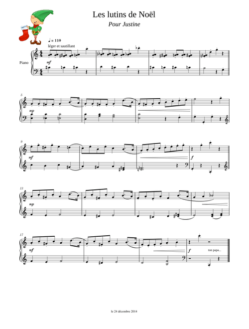 Les lutins de Noël
