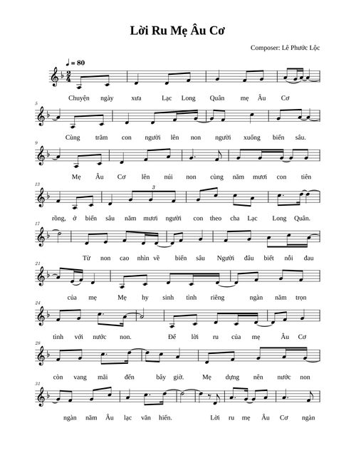 Lời Ru Mẹ Âu Cơ