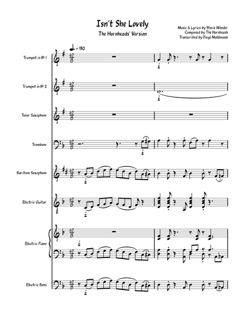 Stevie Wonder Medley - The Hornheads